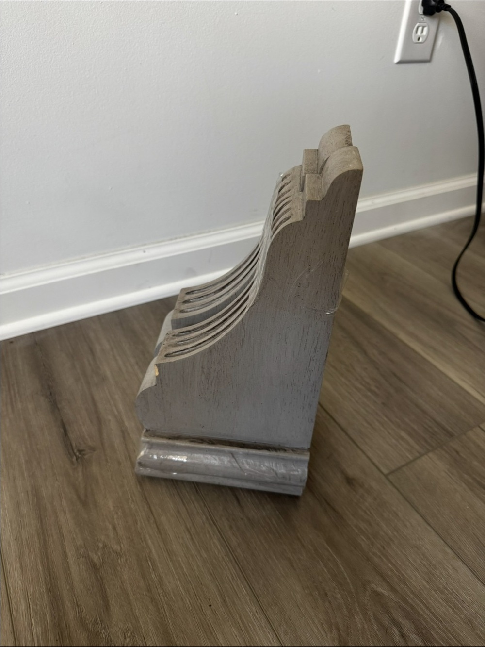 Rustic Gray Corbel Shelving Bracket - Unbranded - Picture 3 of 4